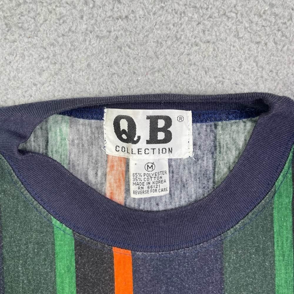 Vintage 90s striped T-shirt - Picture 3 of 4